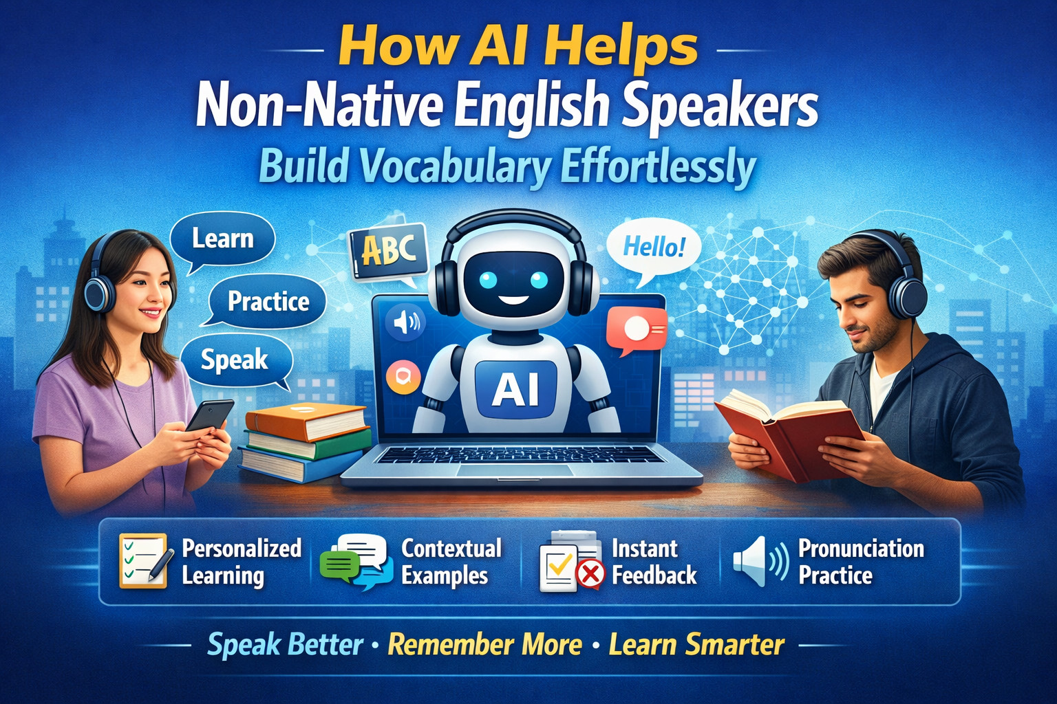 How AI Helps Non-Native English Speakers Build Vocabulary Effortlessly