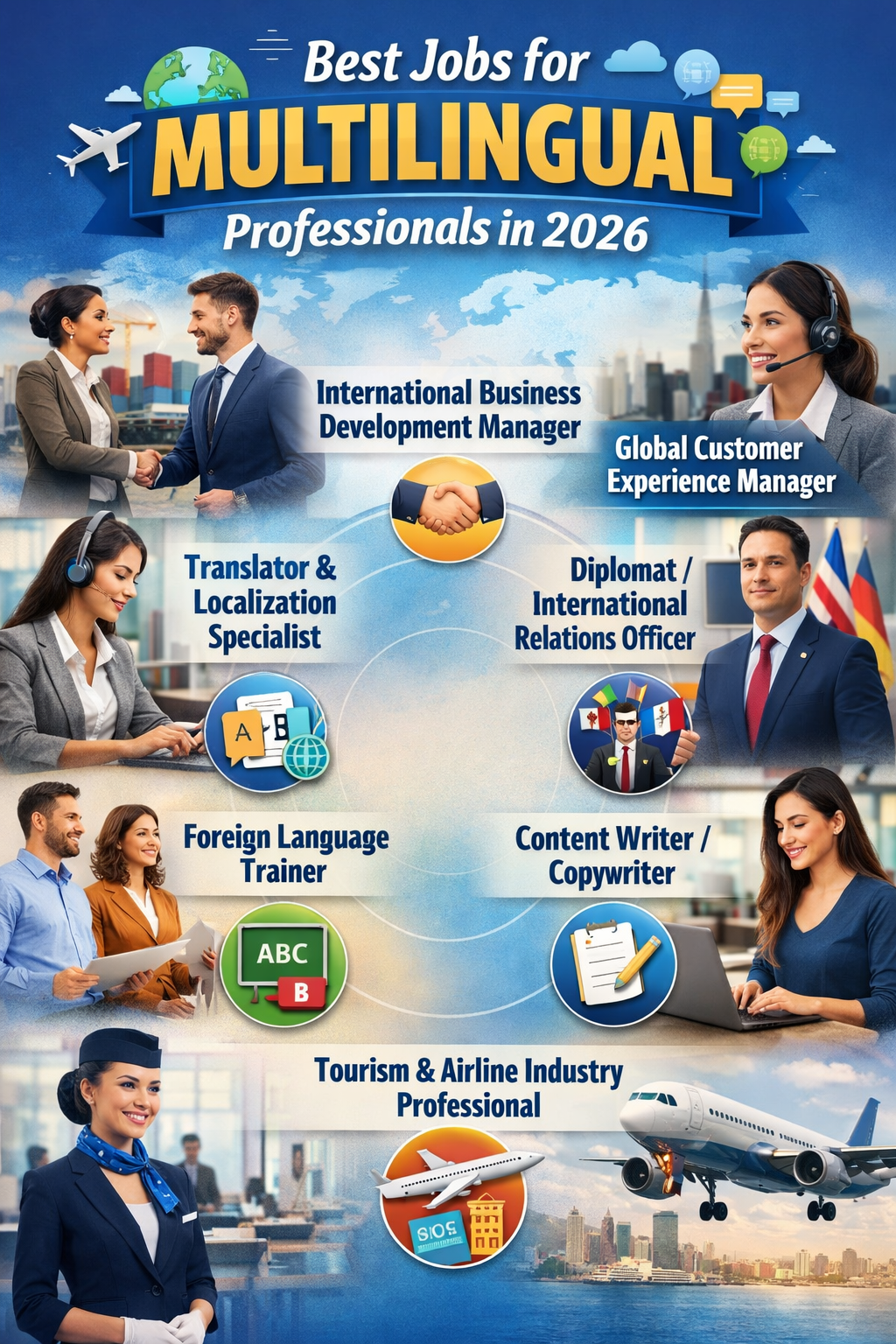 Best jobs for multilingual professionals in 2026