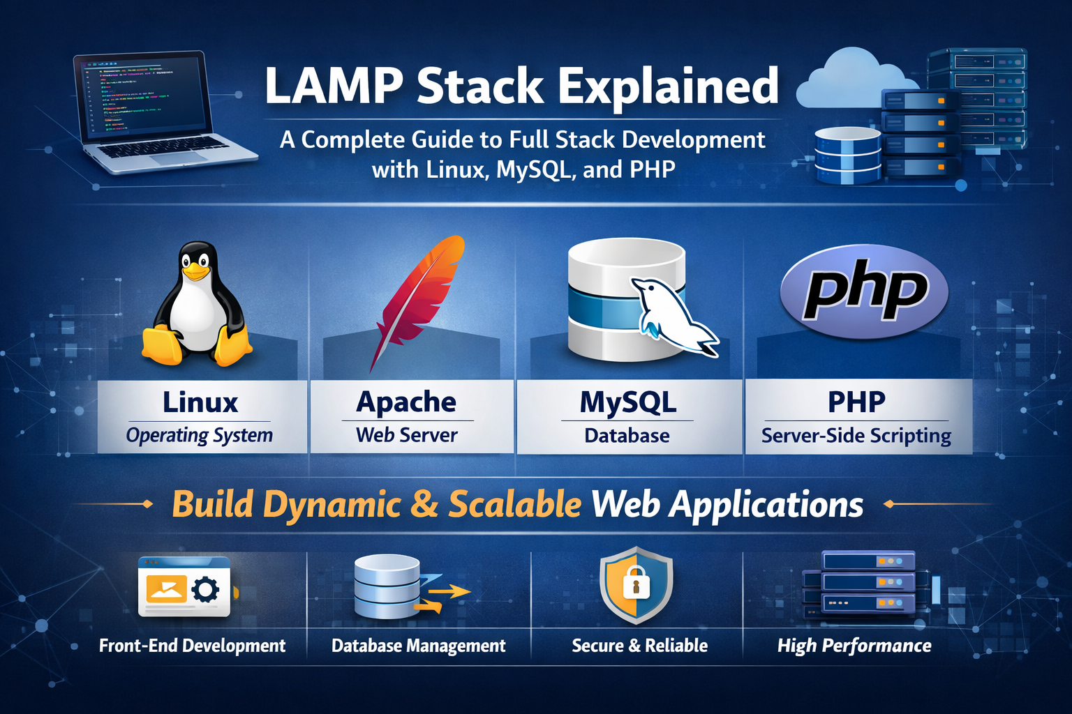 LAMP stack explained: A complete guide to Full stack Development with Linux, MySQL, and PHP