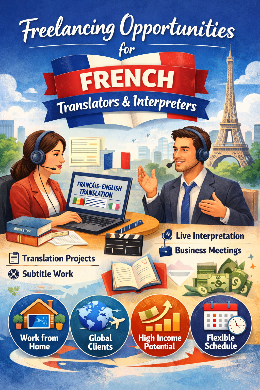 Freelancing Opportunities for French Translators & Interpreters