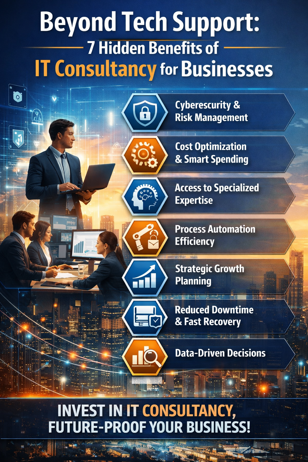 7 Hidden Benefits of Hiring an IT Consultant for Your Company