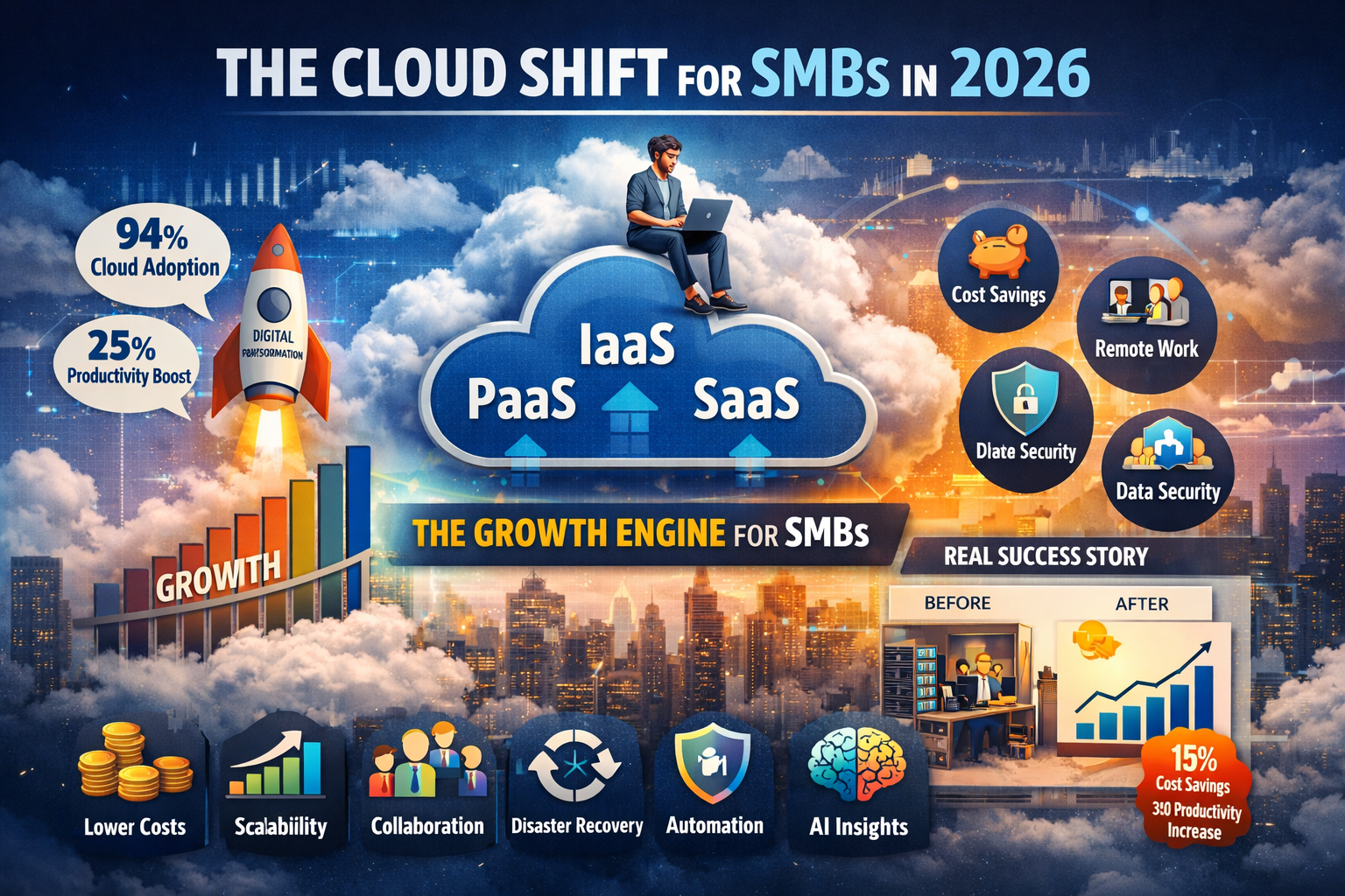 How Cloud Solutions Transform Small & Medium Businesses in 2026