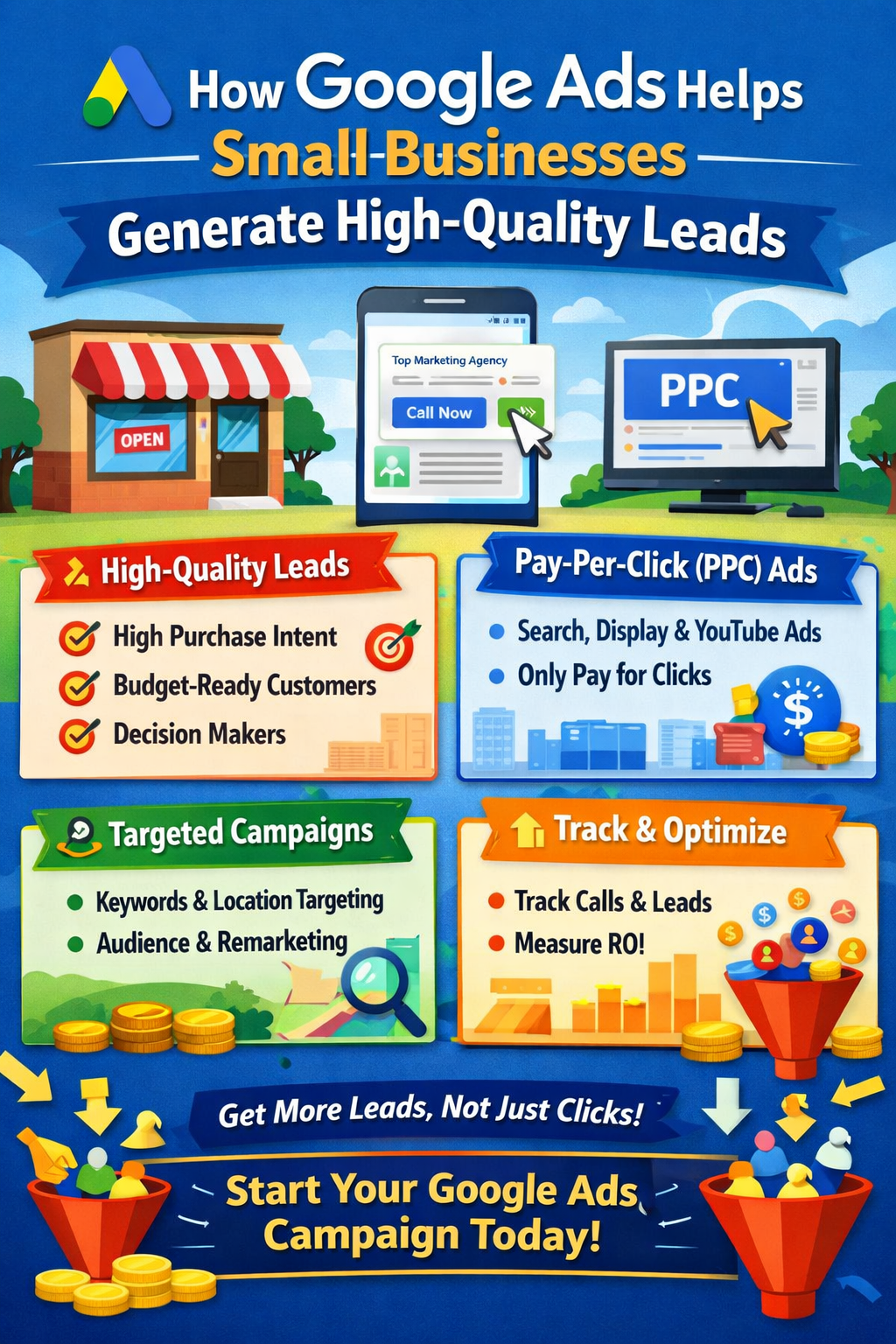 How Google Ads Helps Small Businesses Generate High-Quality Leads