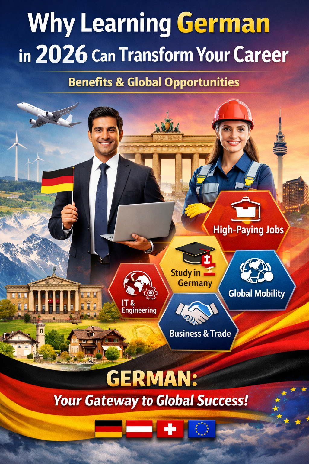 Why Learning German in 2026 Can Transform Your Career: Benefits & Global Opportunities