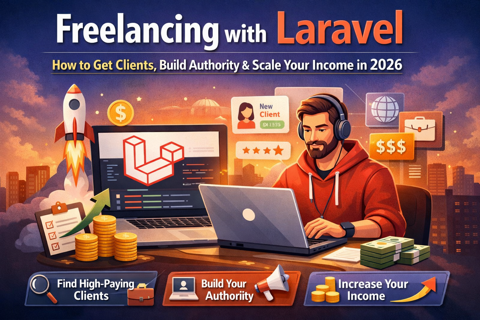 Freelancing with Laravel: How to Get Clients, Build Authority & Scale Your Income in 2026