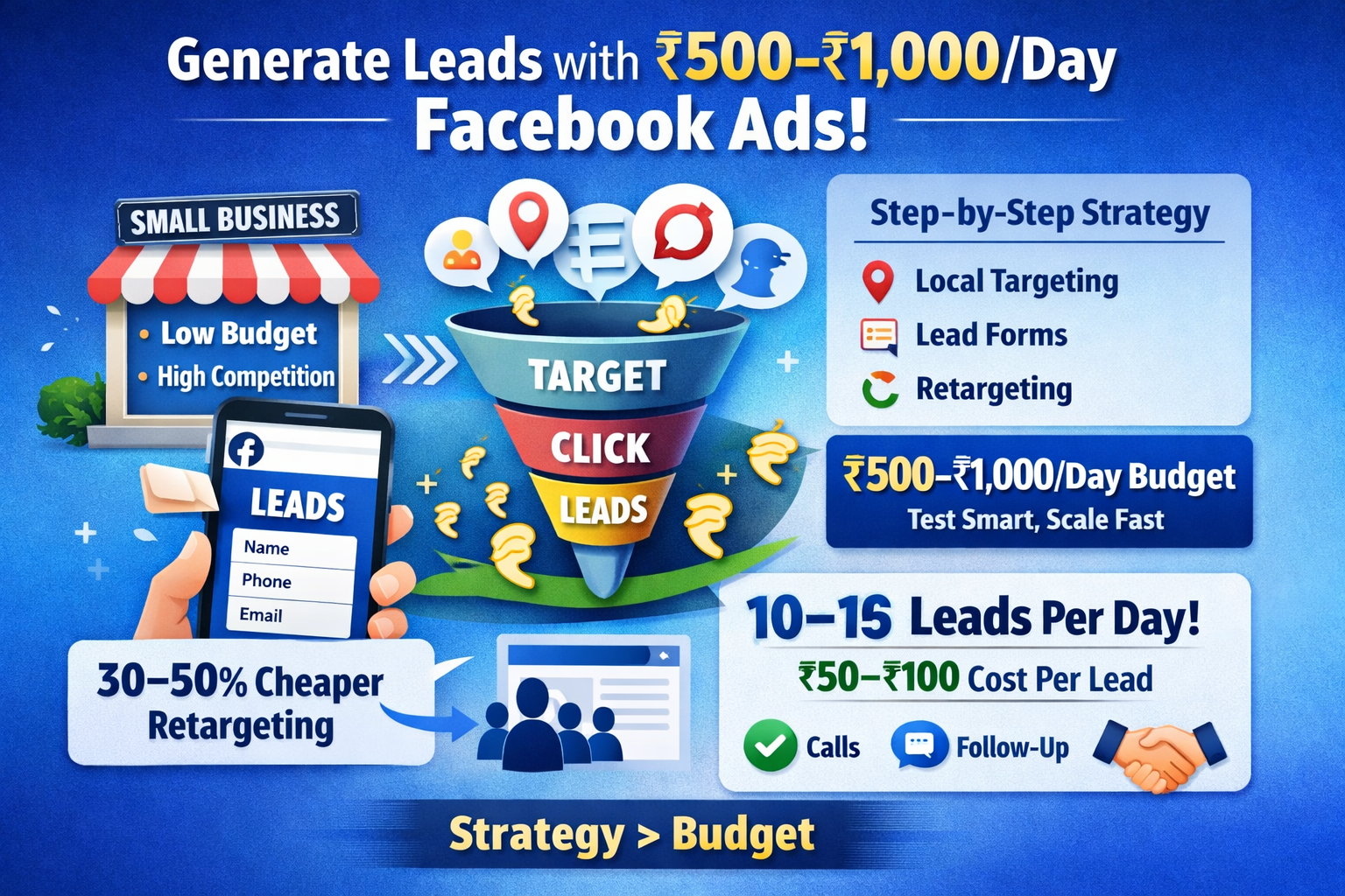 How Small Businesses Can Generate Leads with Facebook Ads on a Low Budget