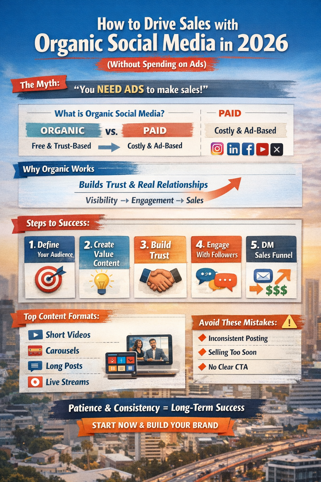 How to Generate Sales Without Ads: Organic Social Media Strategy That Works