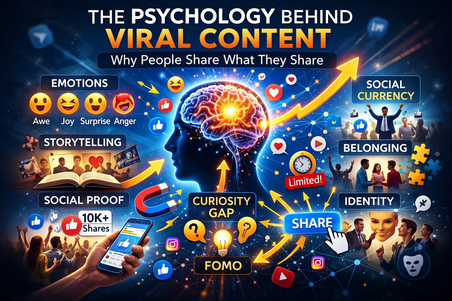 The Psychology Behind Viral Marketing: Why People Share Content
