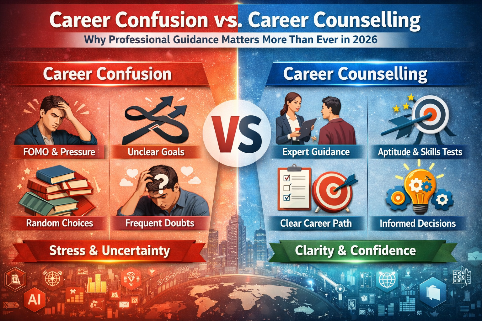 Career Counselling vs. Career Confusion: Why Professional Guidance Matters More Than Ever in 2026