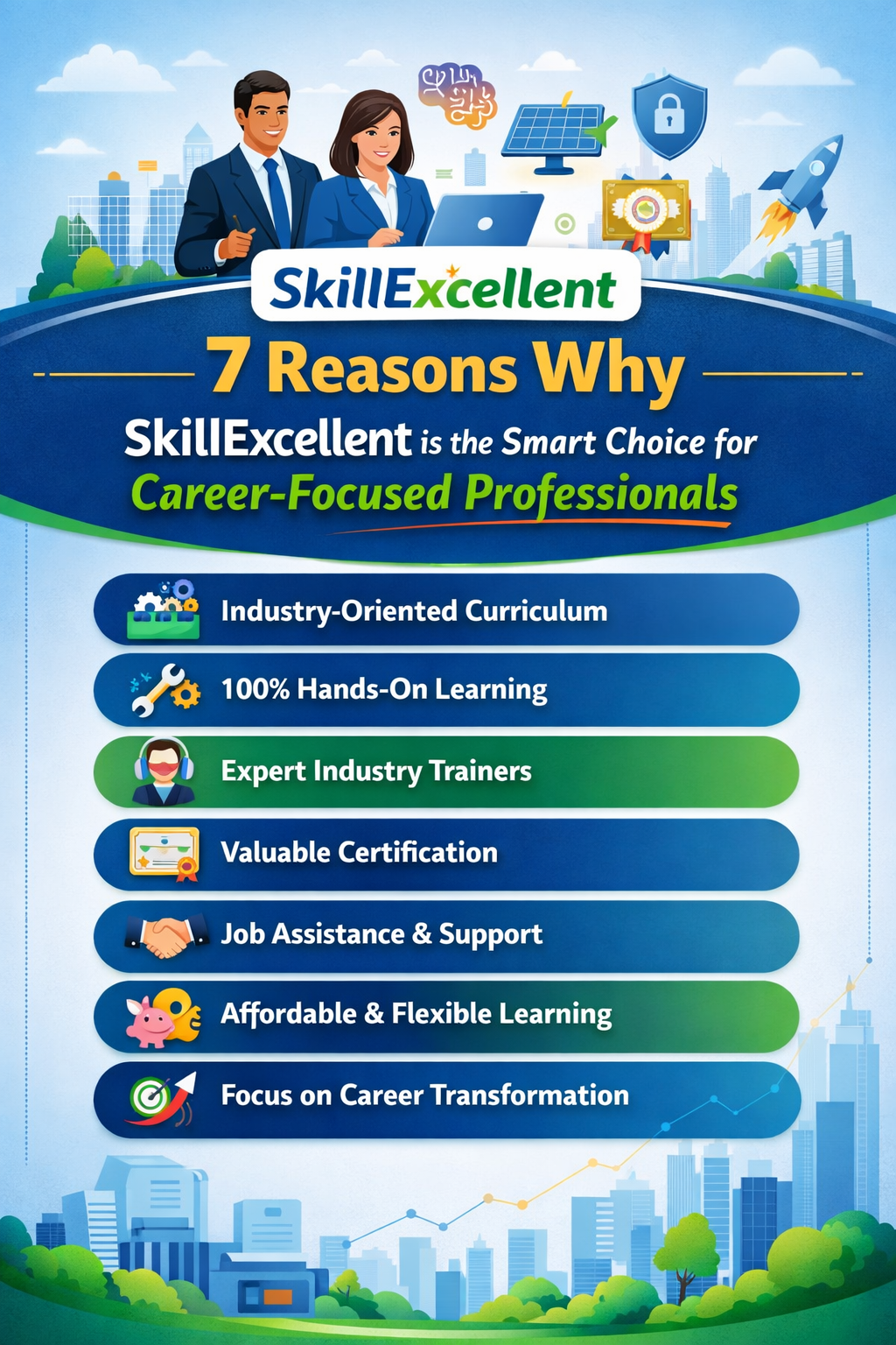 7 Reasons Why SkillExcellent Is the Smart Choice for Career-Focused Professionals