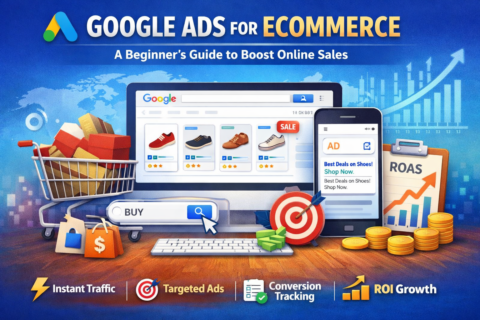 Google Ads for Ecommerce: A Beginner’s Step-by-Step Guide to Boost Online Sales
