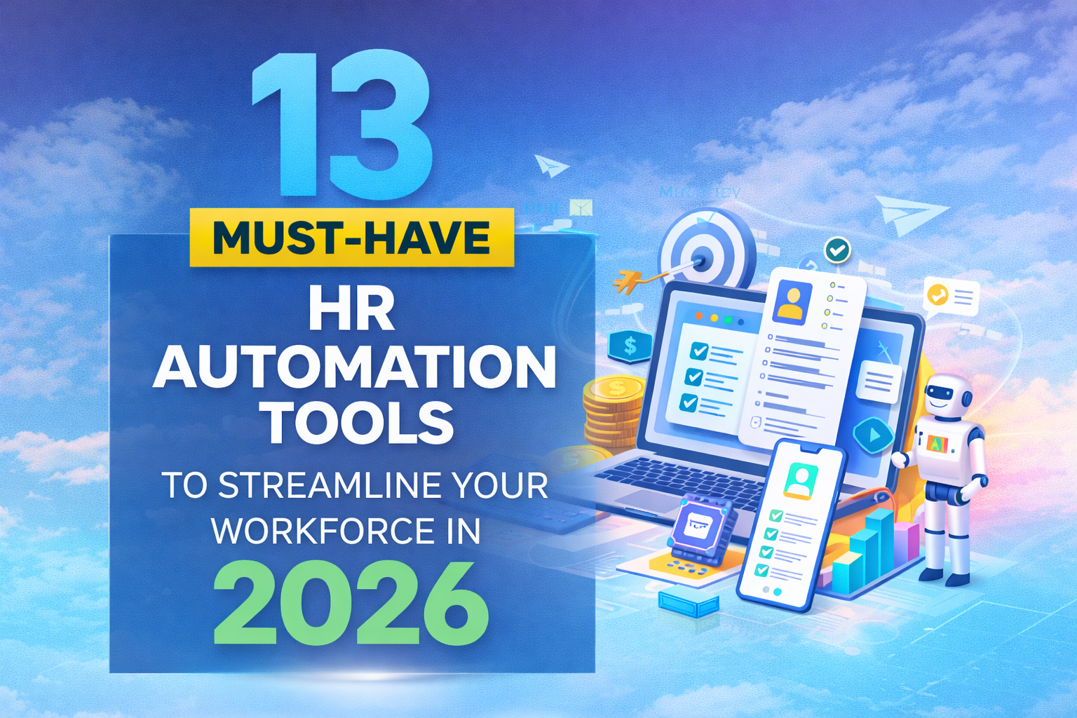13 Must-Have HR Automation Tools to Streamline Your Workforce in 2026