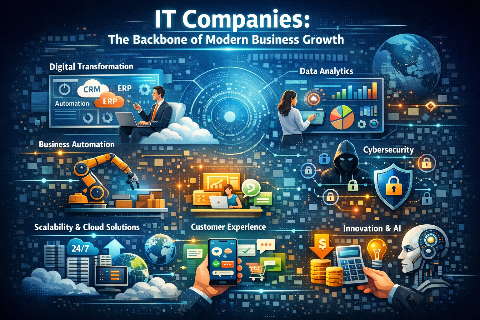 Why IT Companies Are the Backbone of Modern Business Growth