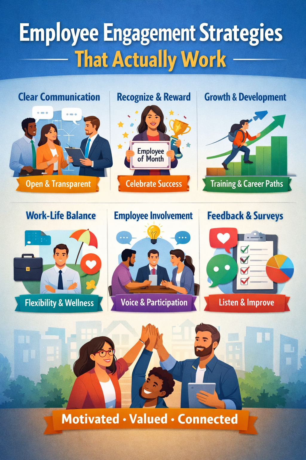 Employee Engagement Strategies That Actually Work