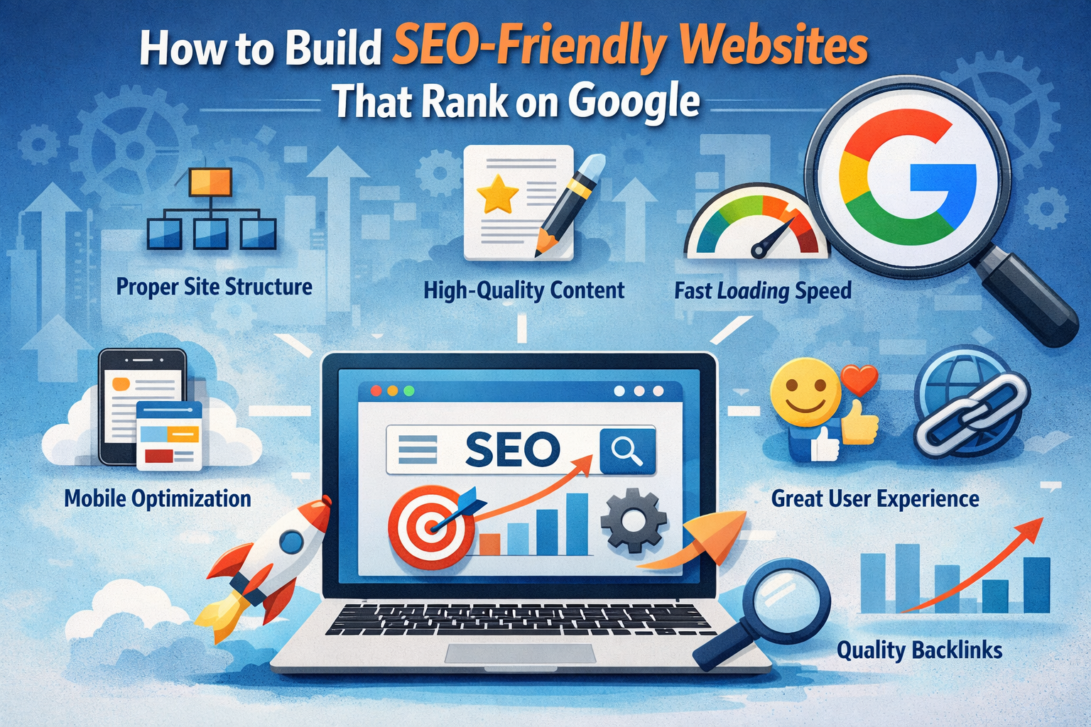 How to Build SEO-Friendly Websites That Rank on Google