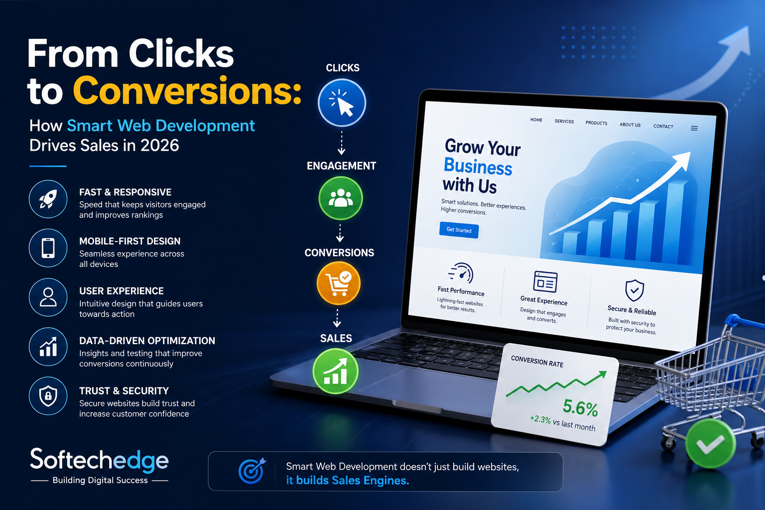 From Clicks to Conversions: How Smart Web Development Drives Sales in 2026