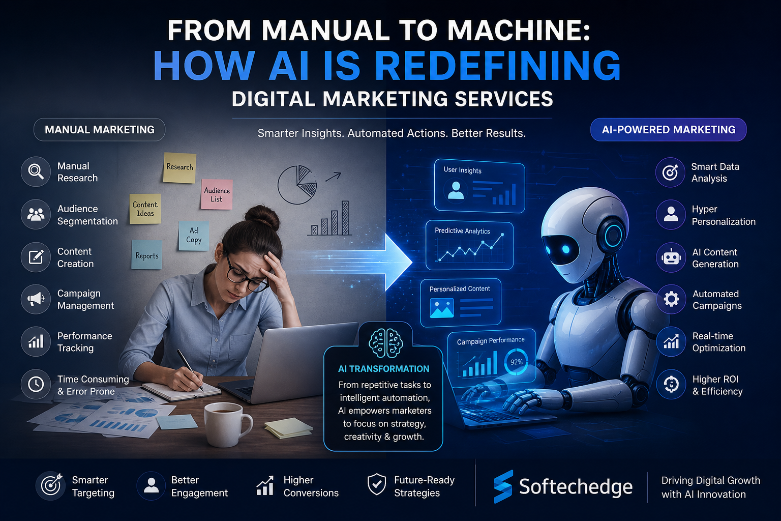 From Manual to Machine: How AI is Redefining Digital Marketing Services