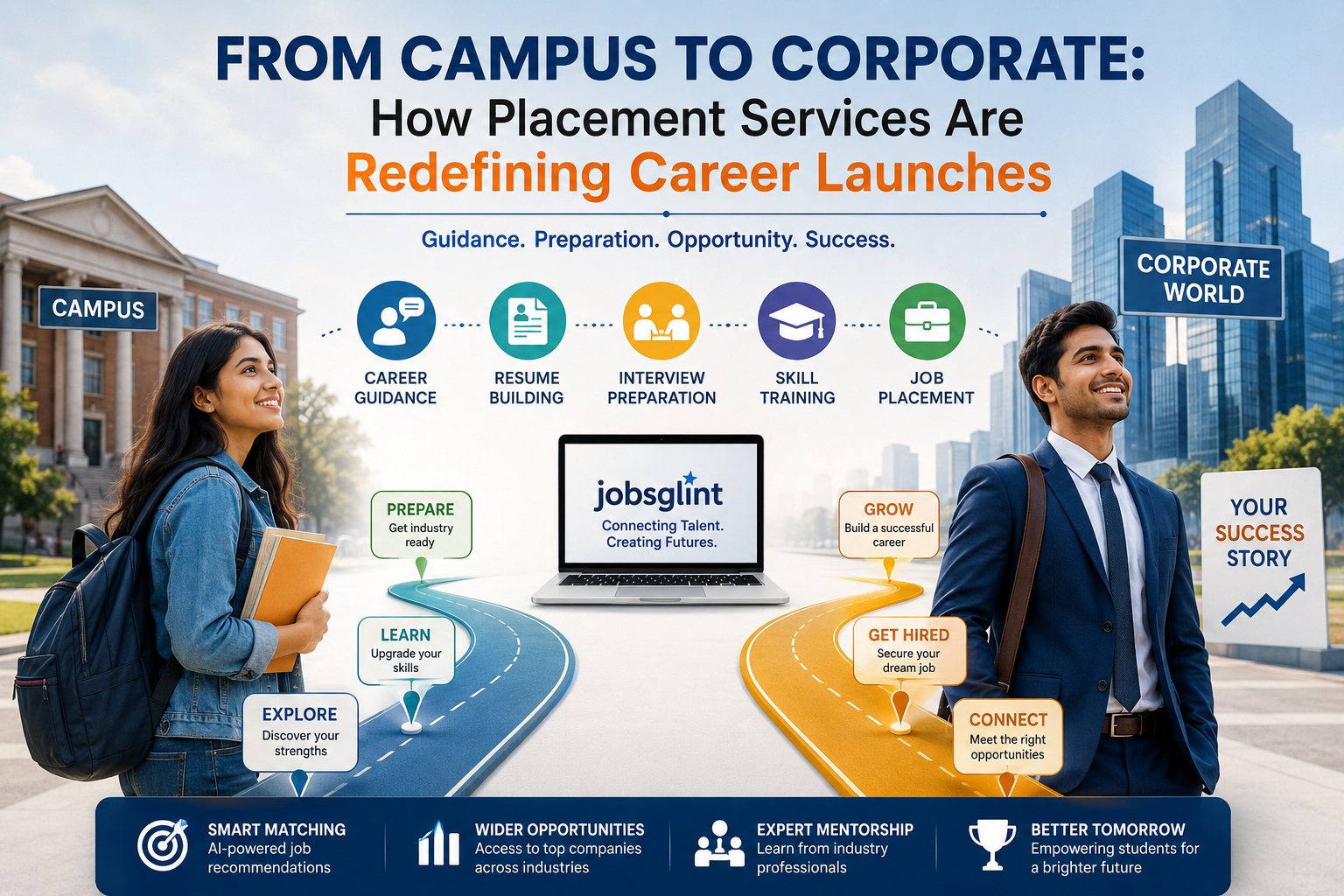 From Campus to Corporate: How Placement Services Are Redefining Career Launches