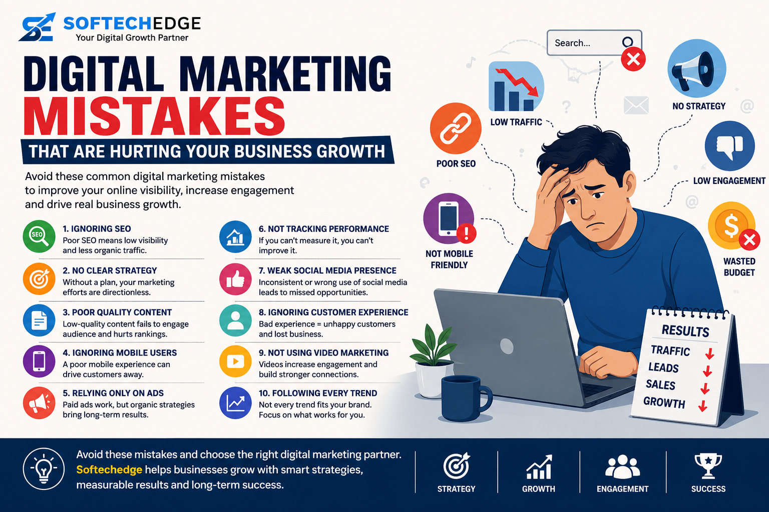 Digital Marketing Mistakes That Are Hurting Your Business Growth