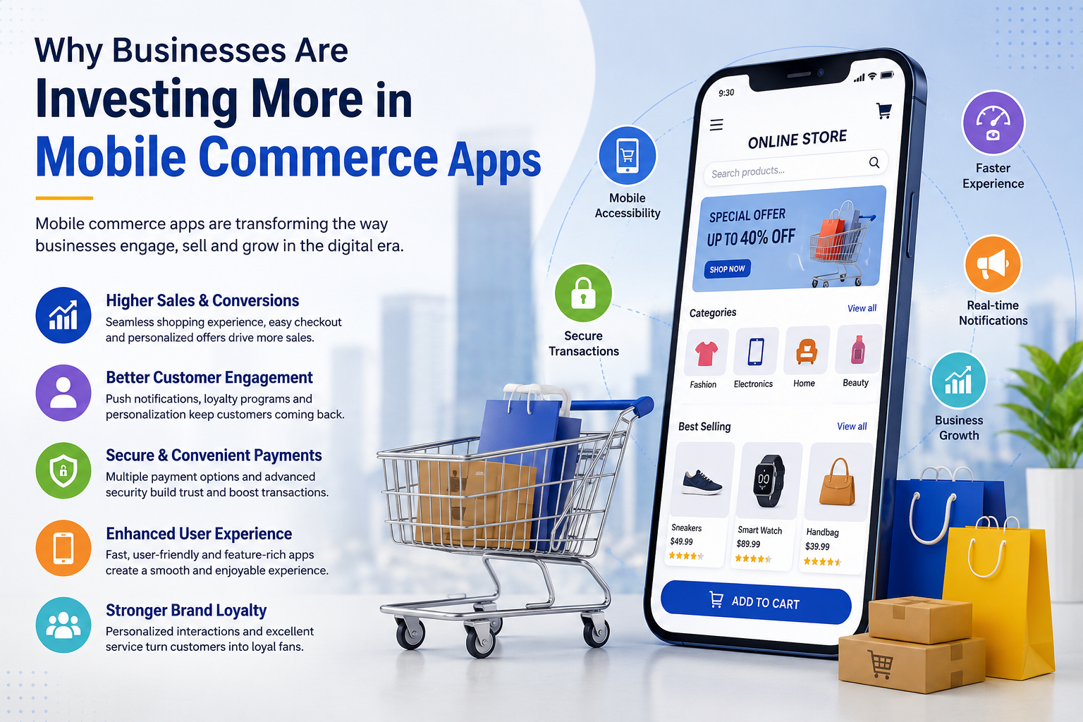 Why Businesses Are Investing More in Mobile Commerce Apps