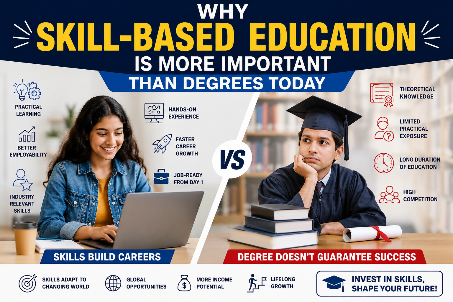 Why Skill-Based Education is More Important Than Degrees Today