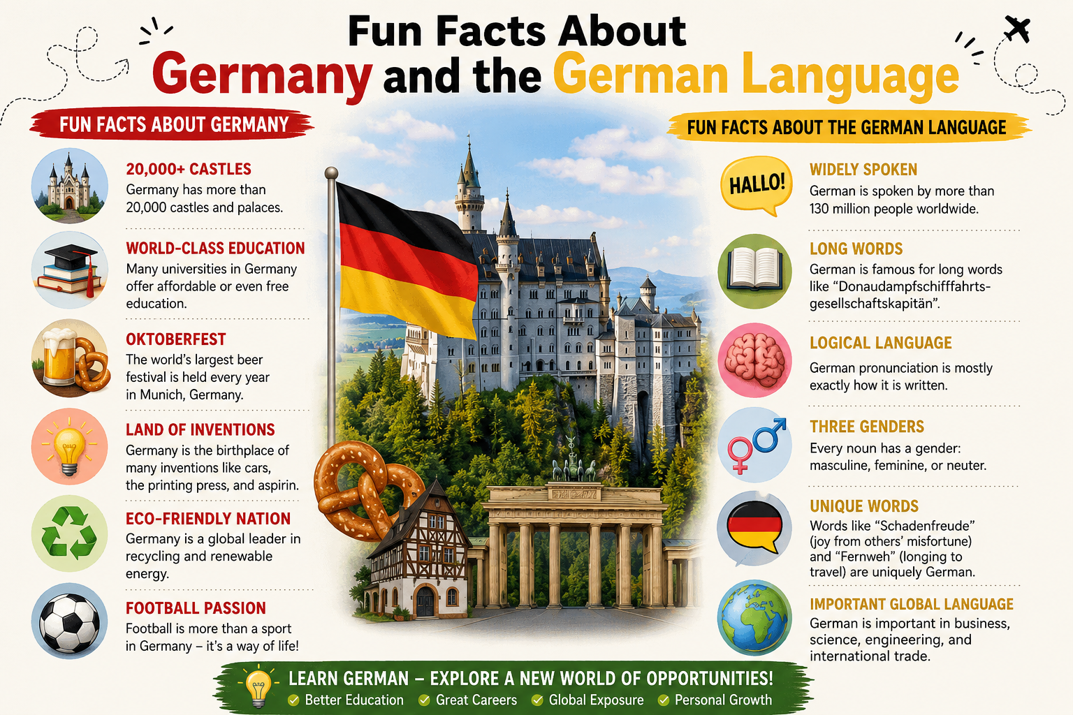 Fun Facts About Germany and the German Language