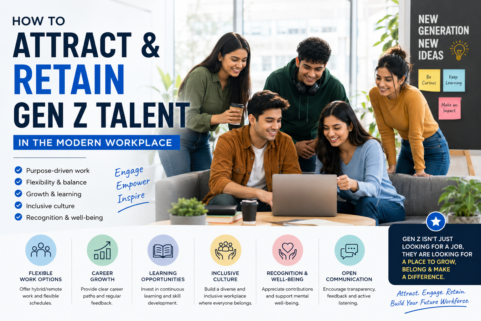 How to Attract and Retain Gen Z Talent in the Modern Workplace