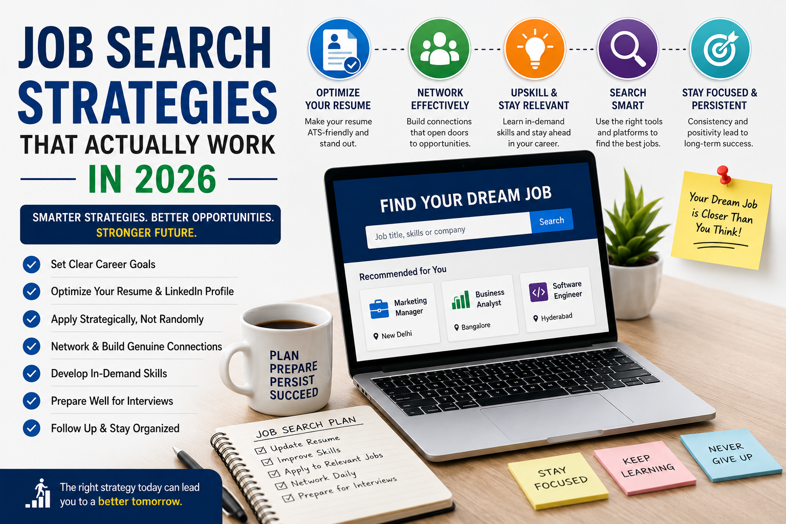 Job Search Strategies That Actually Work in 2026