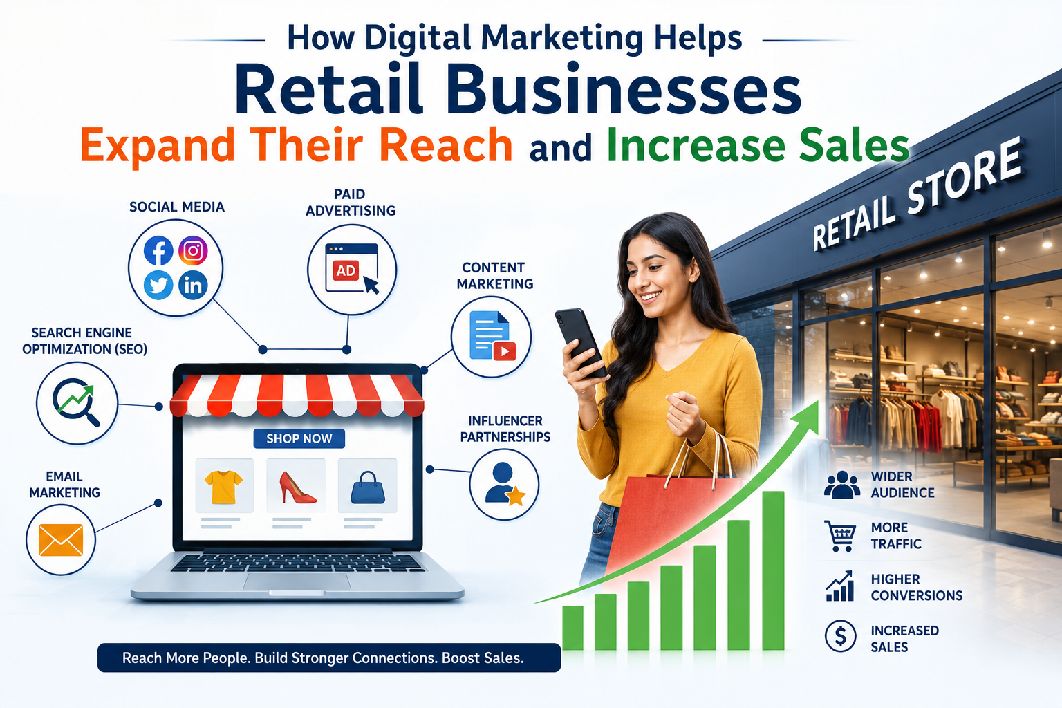 How Digital Marketing Helps Retail Businesses Expand Their Reach and Increase Sales