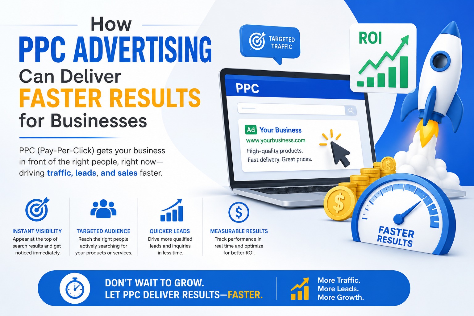 How PPC Advertising Can Deliver Faster Results for Businesses