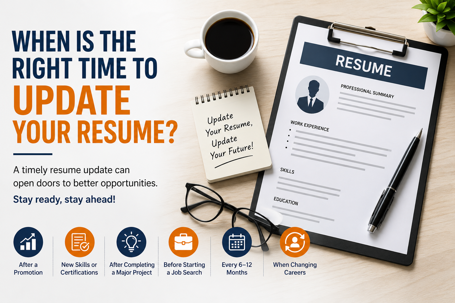 When Is the Right Time to Update Your Resume?