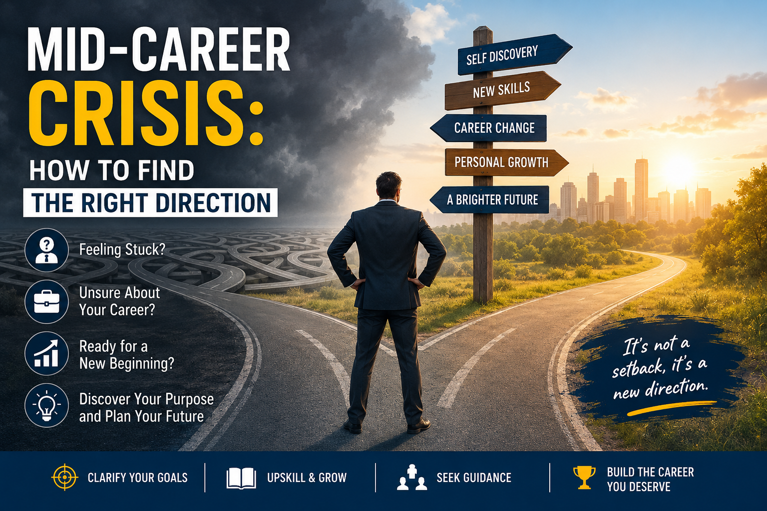 Mid-Career Crisis: How to Find the Right Direction