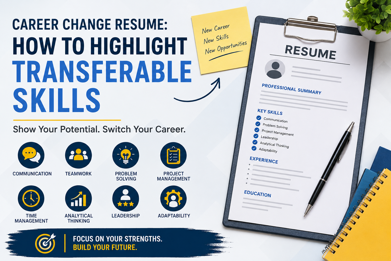 Career Change Resume: How to Highlight Transferable Skills