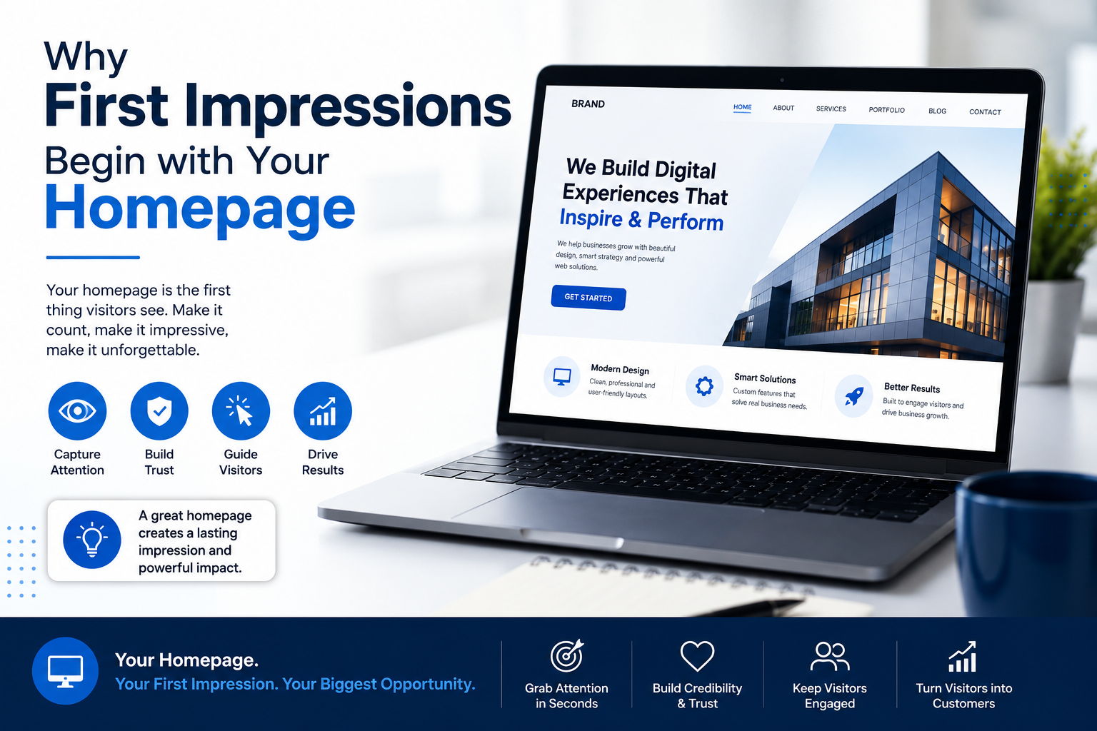 Why First Impressions Begin with Your Homepage