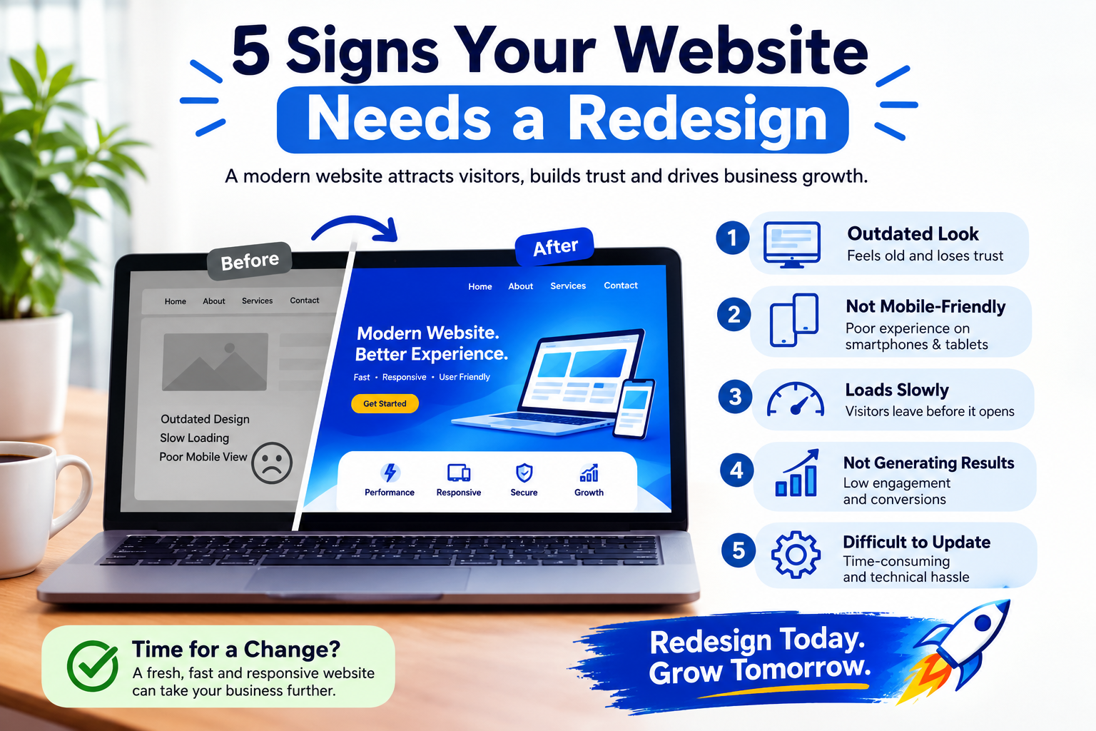 5 Signs Your Website Needs a Redesign