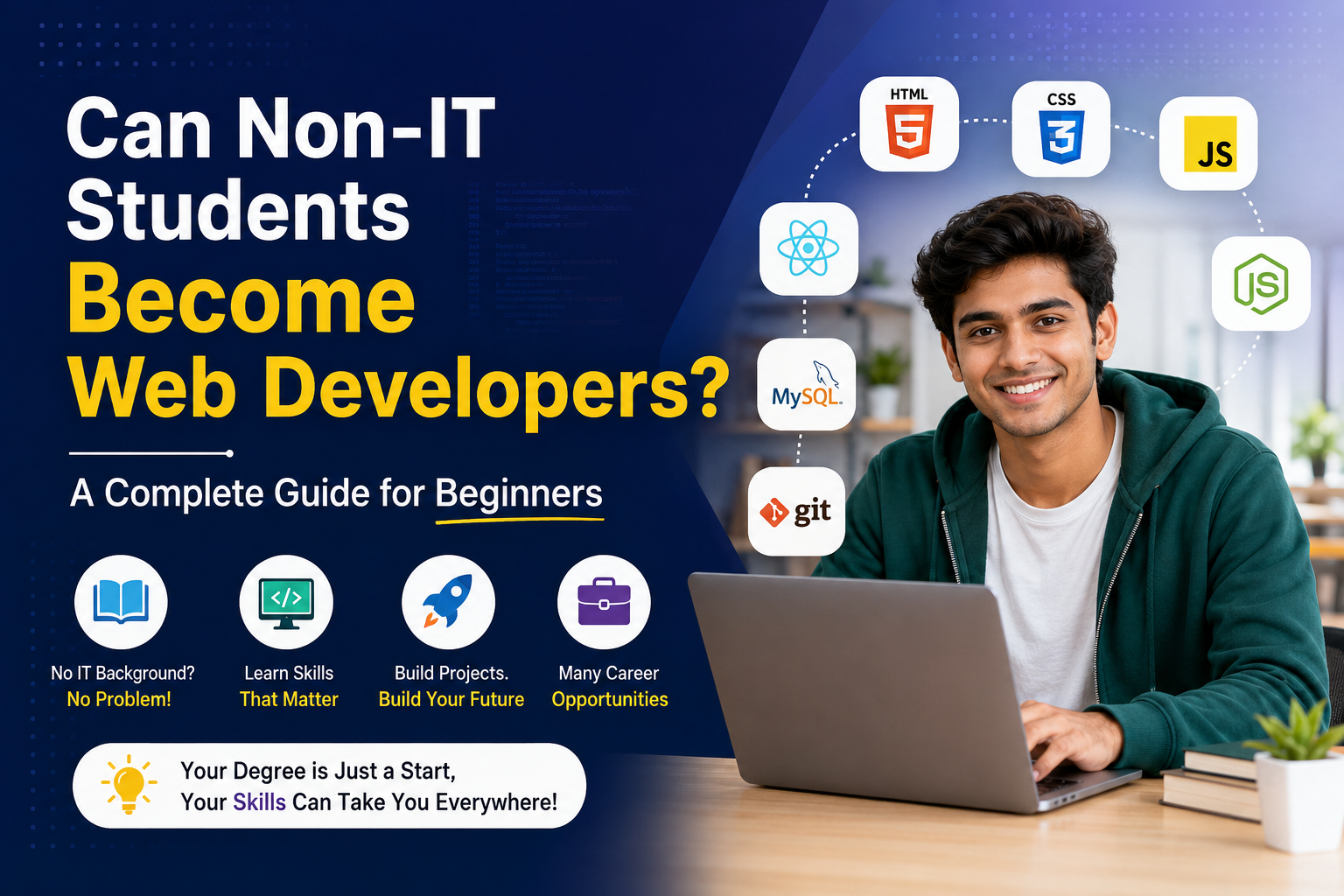 Can Non-IT Students Become Web Developers?