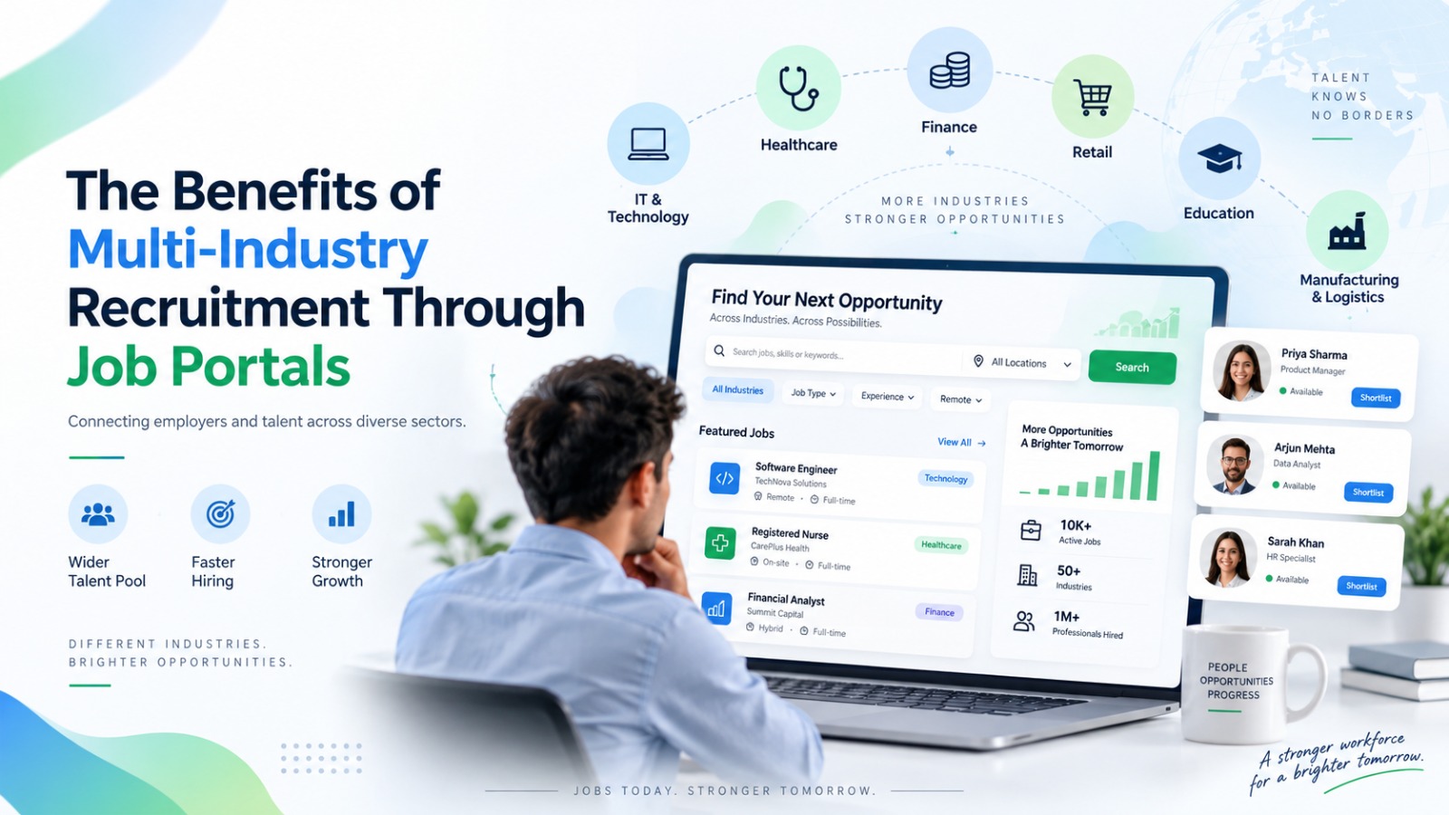 The Benefits of Multi-Industry Recruitment Through Job Portals