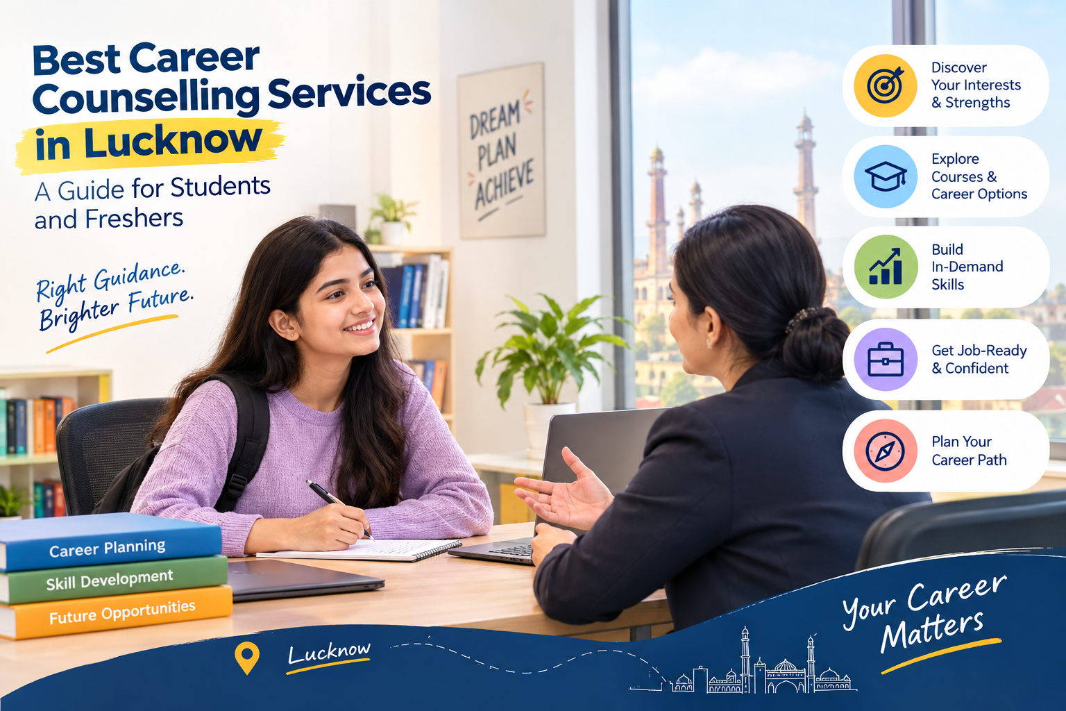 Best Career Counselling Services in Lucknow: A Guide for Students and Freshers