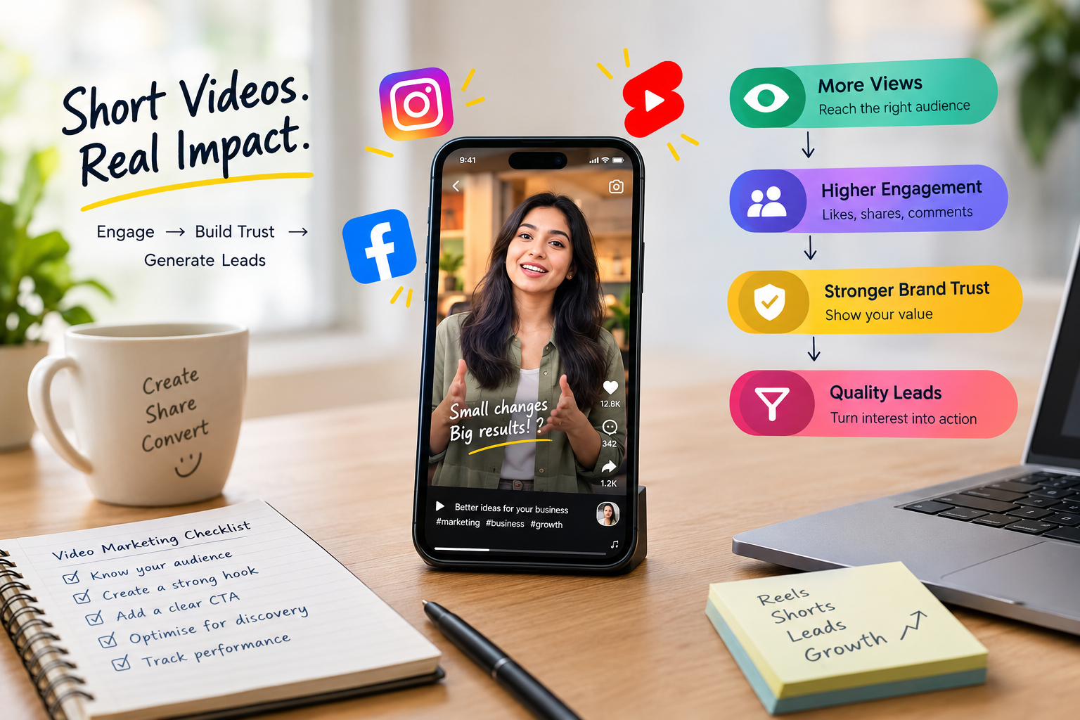 Short-Form Video Marketing in 2026: Turning Reels and Shorts into Business Leads